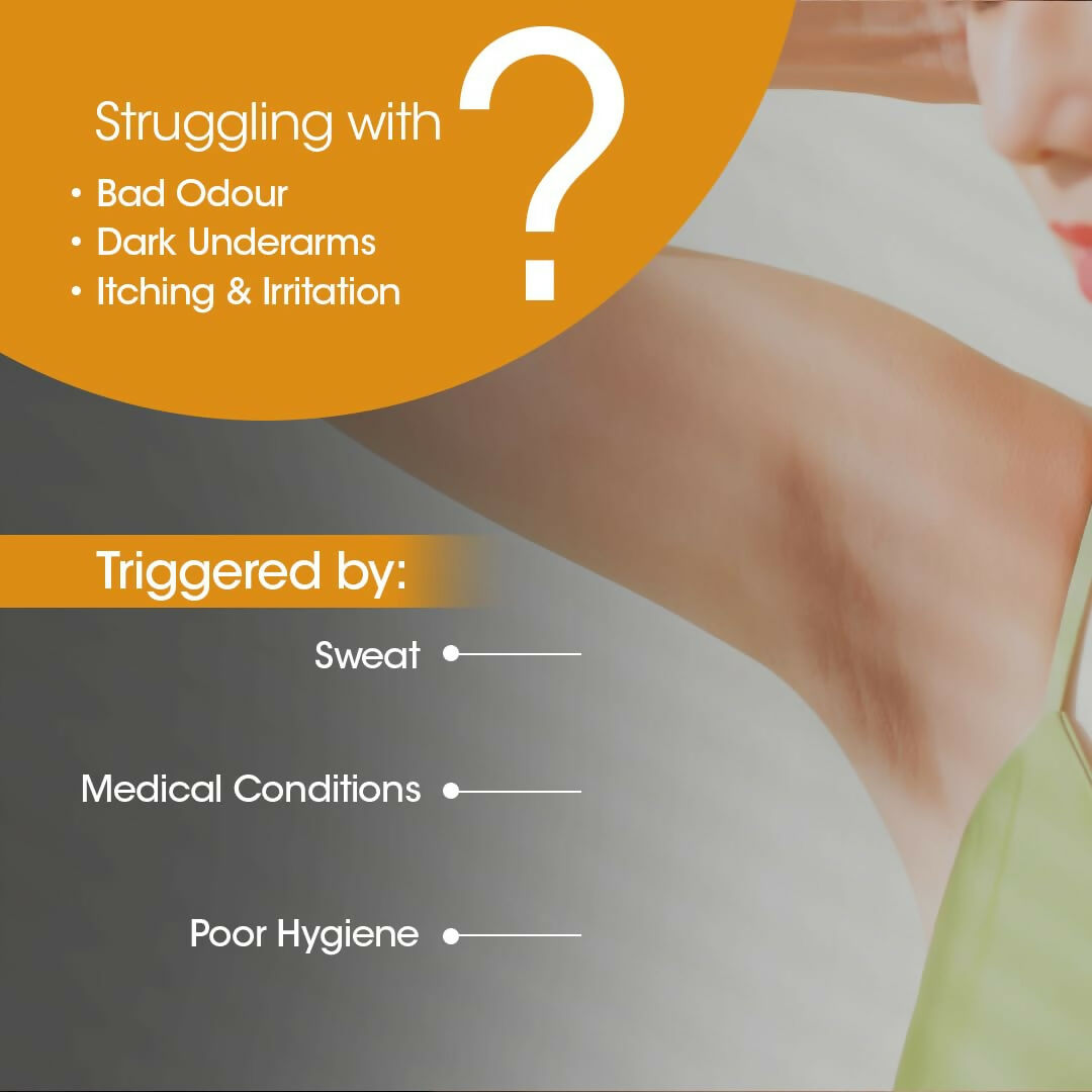 TAC - The Ayurveda Co. Lemon Serum Roll-On for Women & Men with Aloe Vera for Skin Whitening & Long Lasting Freshness