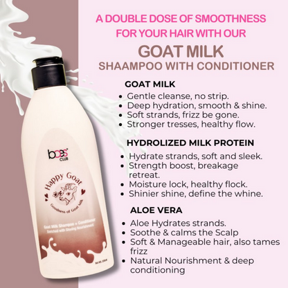 Baes Club Goat Milk Shampoo