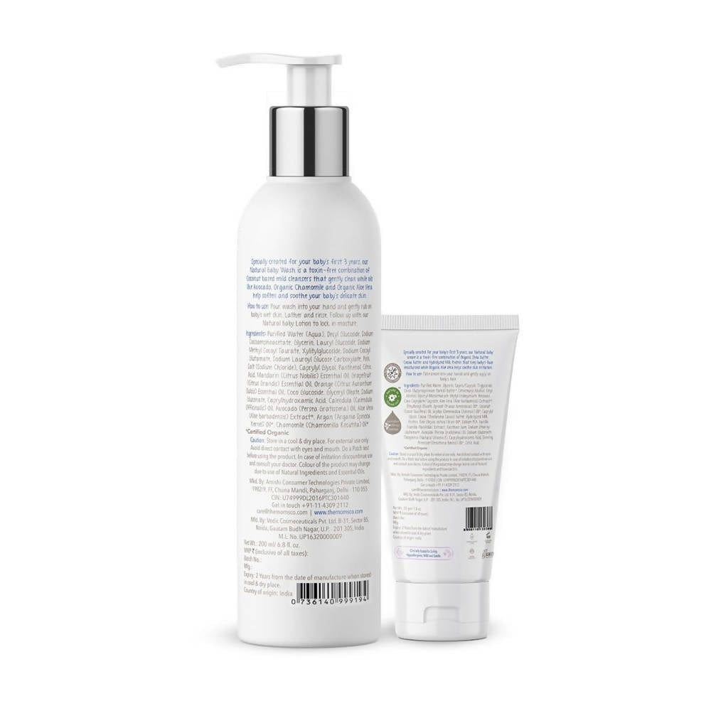 The Moms Co Baby Bath Duo - Drmedicart
