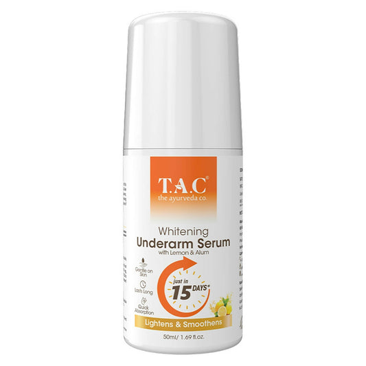 Buy TAC - The Ayurveda Co. Lemon Roll-On for Women & Men with Aloe Vera for Skin Whitening & Long Lasting Freshness from DrMediCart, Ship from India to USA