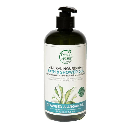 Petal Fresh Pure Nourishing Seaweed & Argan Oil Bath & Shower Gel