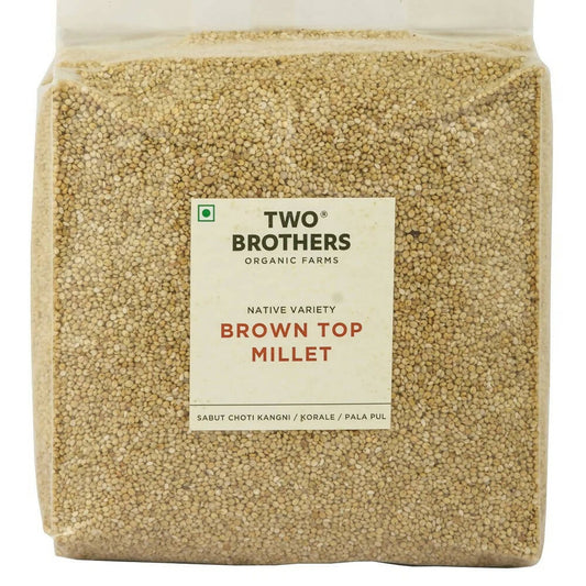 Buy Two Brothers Organic Farms Brown Top Millets from DrMediCart, Ship from India to USA