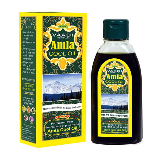 Vaadi Herbals Amla Cool Oil with Brahmi and Amla Extract