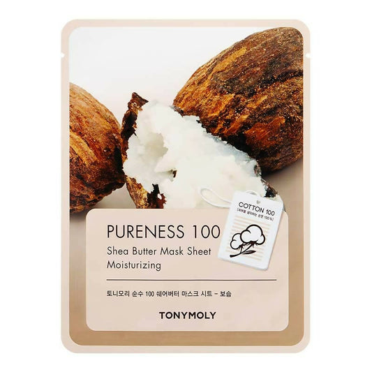 Tonymoly Pureness 100 Shea Butter Mask Sheet - Korean Skincare