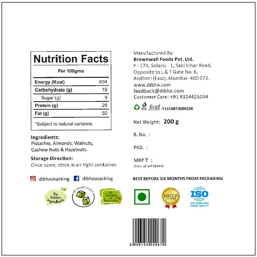 Dibha Nutty Mix
