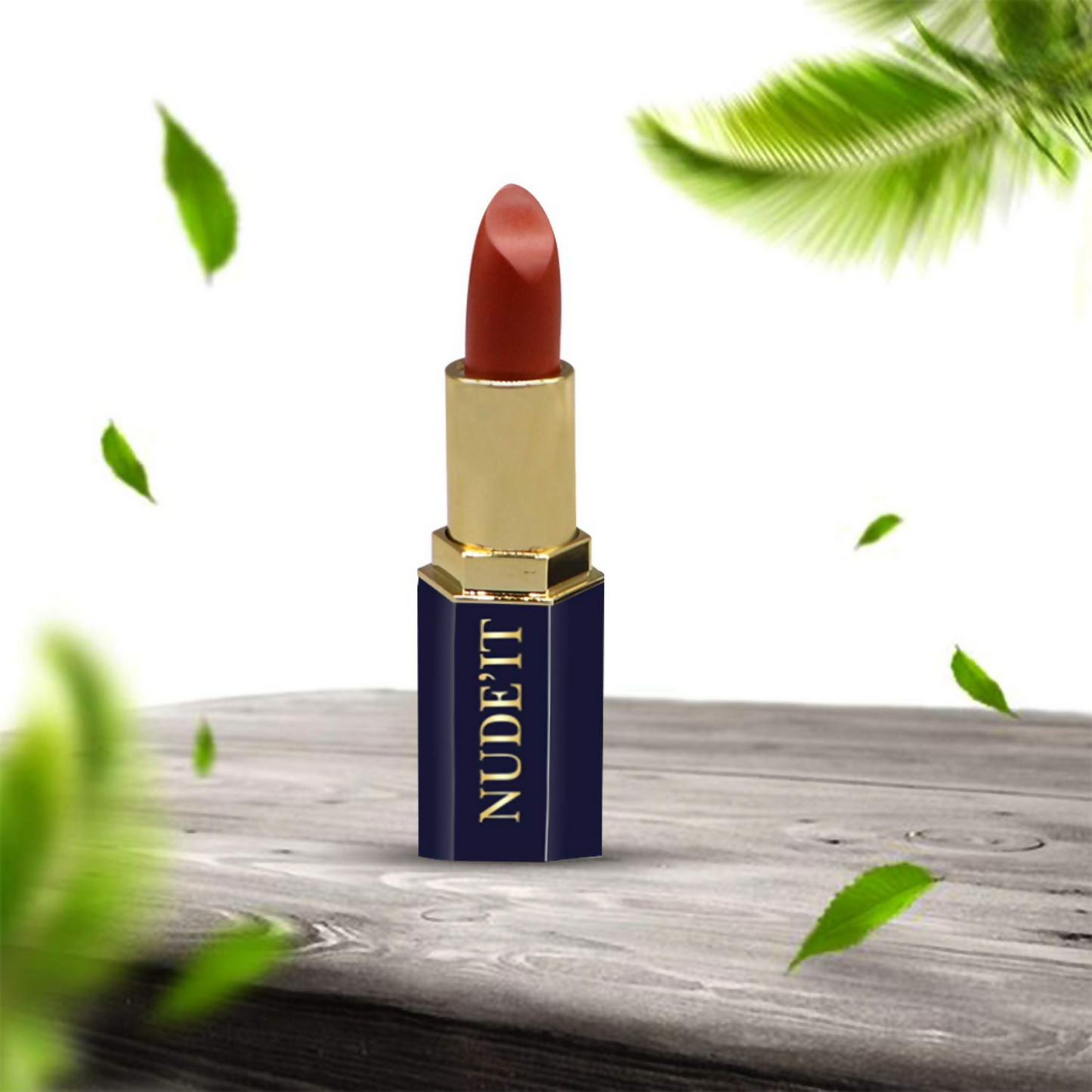 CVB C12 Nude’It Lip Colour for Smudge Proof Matte Finish 204 Rusty