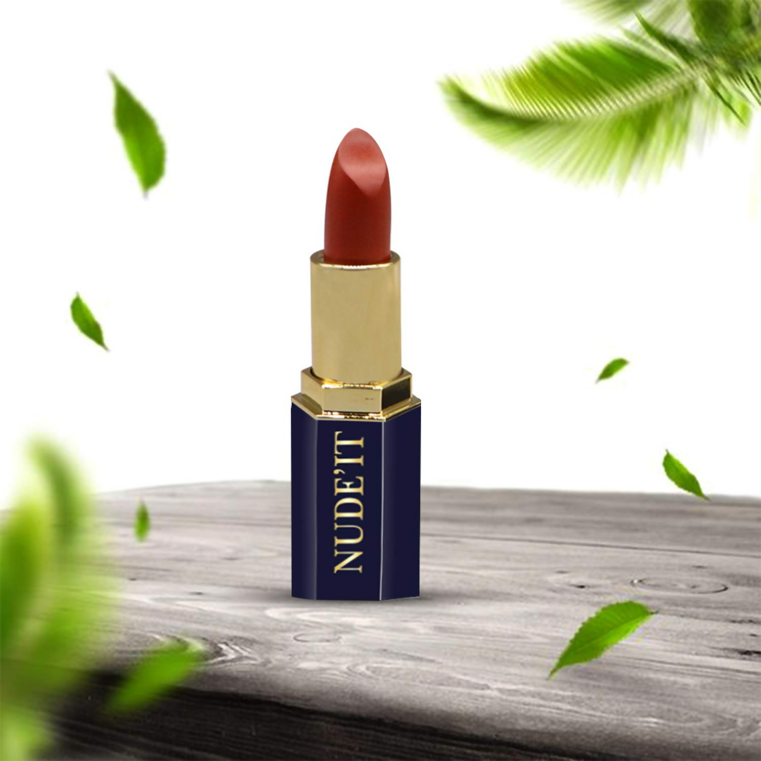CVB C12 Nude’It Lip Colour for Smudge Proof Matte Finish 204 Rusty
