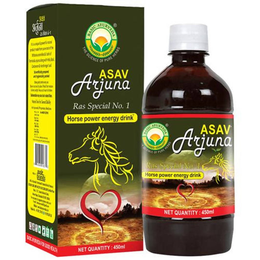 Buy Basic Ayurveda Asav Arjuna Ras Special No.1 Horse Power Energy Drink from DrMediCart, Ship from India to USA