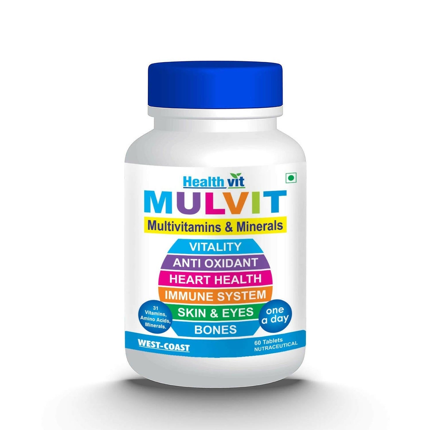 Buy Healthvit Mulvit Multivitamins and Minerals Tablets from DrMediCart, Ship from India to USA