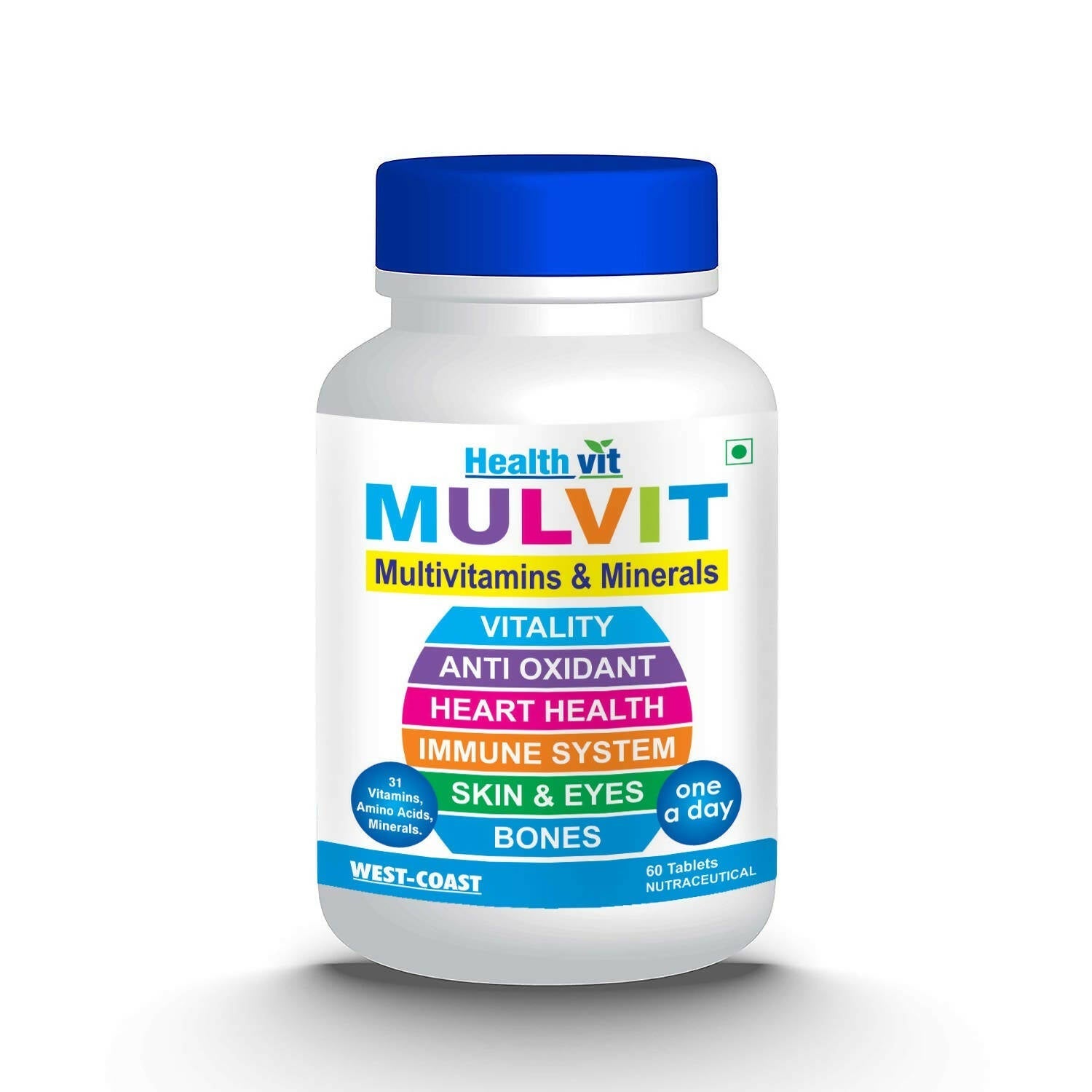 Buy Healthvit Mulvit Multivitamins and Minerals Tablets from DrMediCart, Ship from India to USA