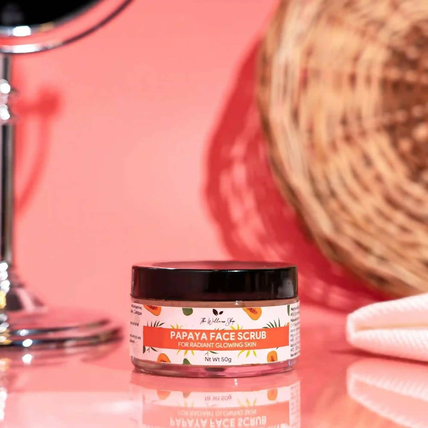 The Wellness Shop Papaya Face Scrub - Drmedicart