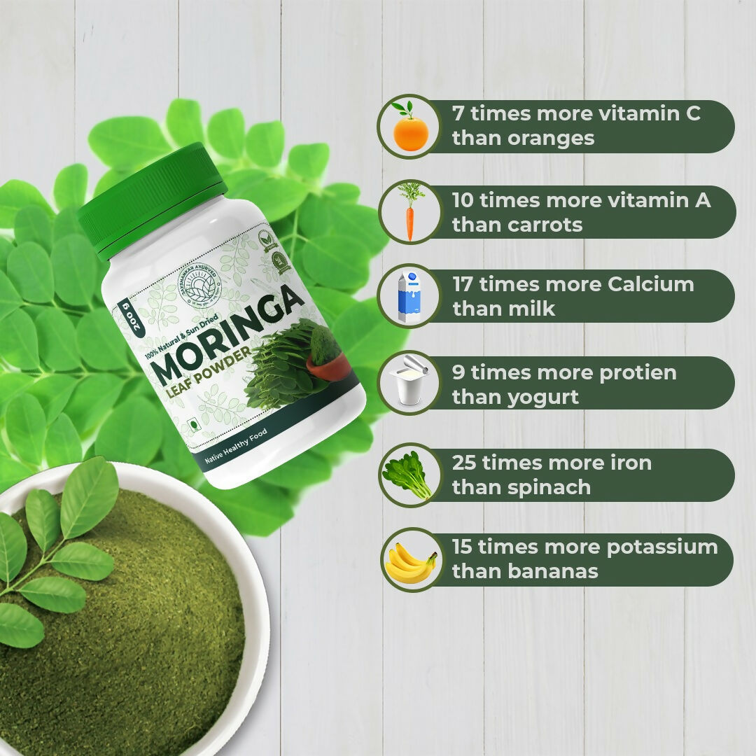 Jayshankar Ayurved Moringa Leaf Powder