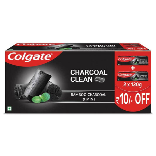 Buy Colgate Charcoal Clean Black Gel Toothpaste with Bamboo Charcoal & Mint from DrMediCart, Ship from India to USA