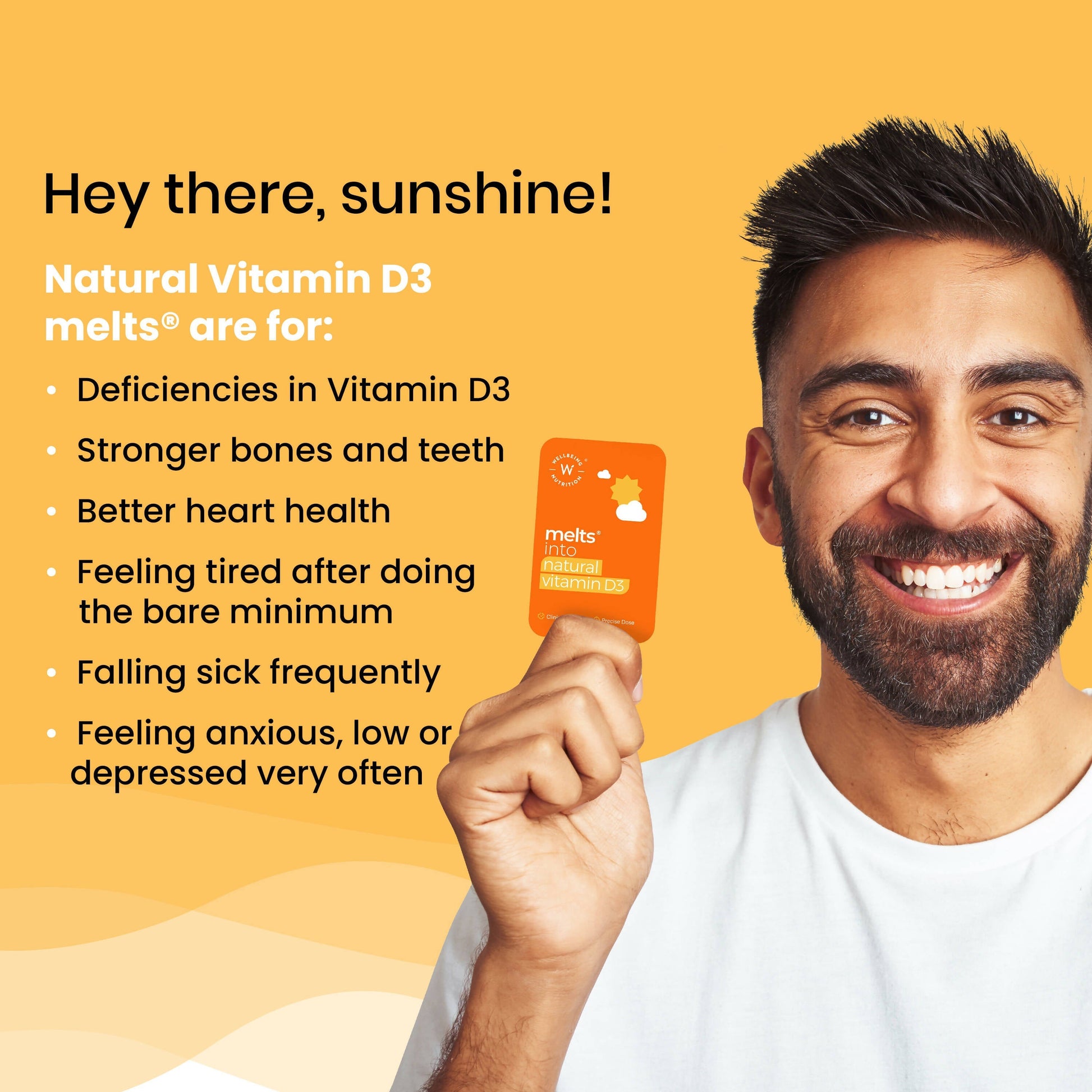 Wellbeing Nutrition Melts Natural Vitamin D3+K2 (MK-7) Oral Strips-Wild Raspberry Flavor - Drmedicart