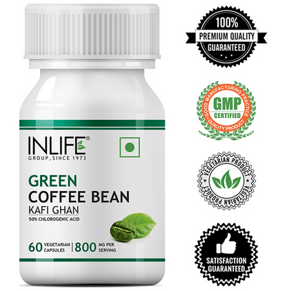 Inlife Green Coffee Bean Extract Veg Capsules