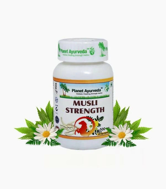 Planet Ayurveda Musli Strength capsules
