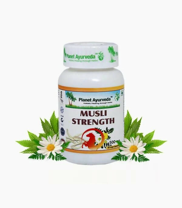 Planet Ayurveda Musli Strength capsules