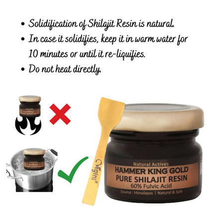 Vigini Hammer King Gold Pure Sj Resin for Men - Drmedicart