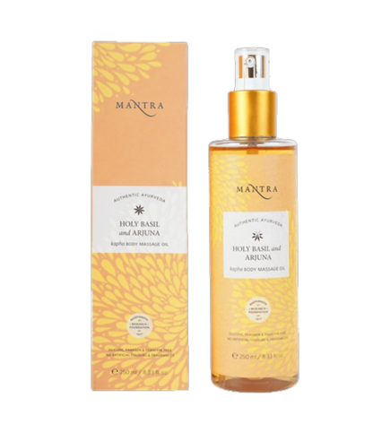 Buy Mantra Herbal Holy Basil and Arjuna Kapha Body Massage Oil from DrMediCart, Ship from India to USA