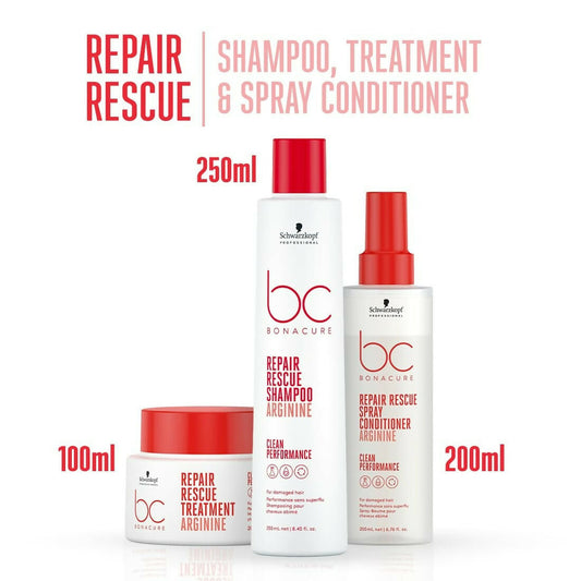 Buy Schwarzkopf Professional Bc Peptide Repair Rescue Micellar Clean Combo (Red) from DrMediCart, Ship from India to USA