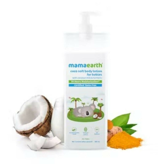 Buy Mamaearth Coco Soft Body Lotion with Coconut Milk & Turmeric for Babies from DrMediCart, Ship from India to USA