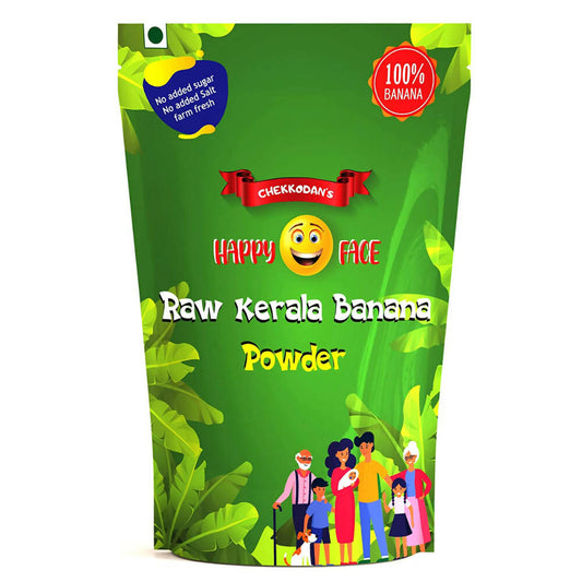 Happy Face Ready To Eat Kerala Raw Banana Powder Porridge With No Artificial Flavour For Kids