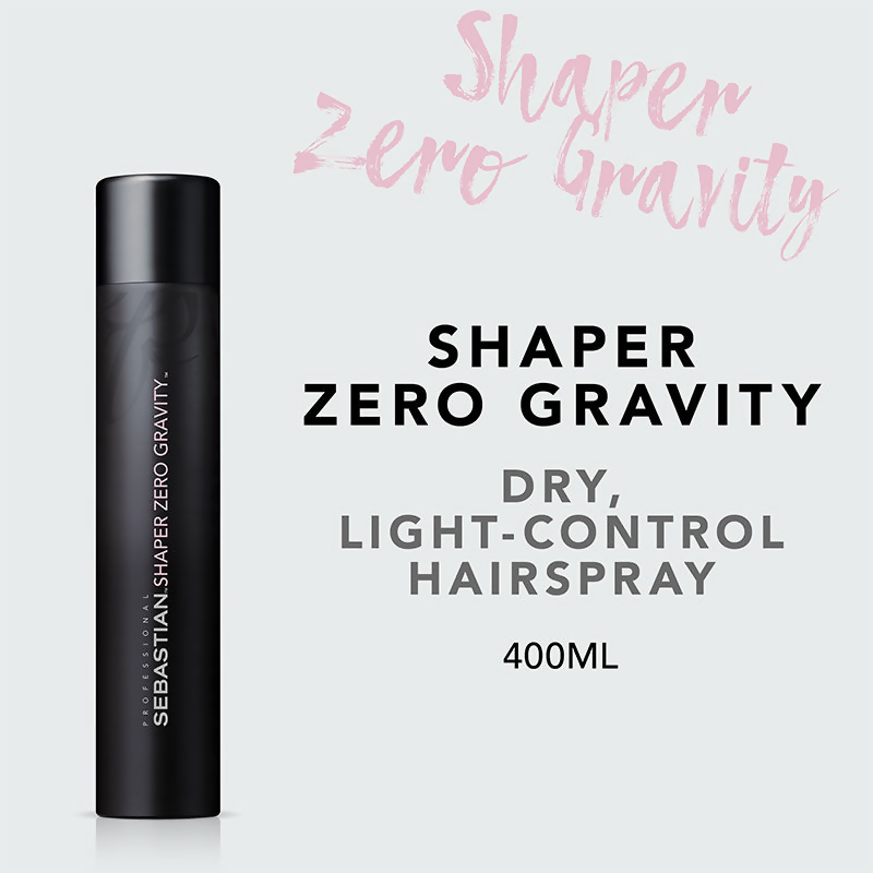 Sebastian Professional Shaper Zero Gravity Hairspray For Effortless Control