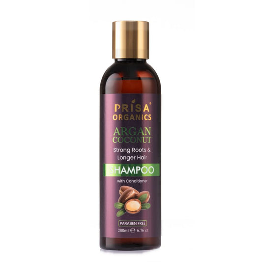 Buy Prisa Organics Argan Coconut Shampoo from DrMediCart, Ship from India to USA