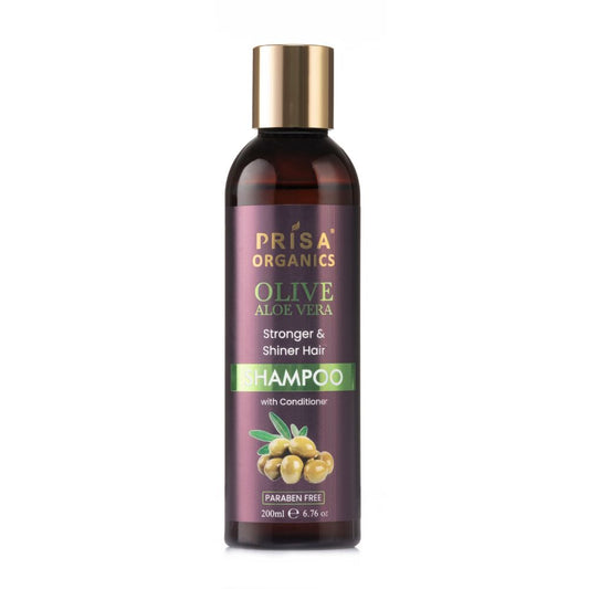 Buy Prisa Organics Olive Aloe Vera Shampoo from DrMediCart, Ship from India to USA