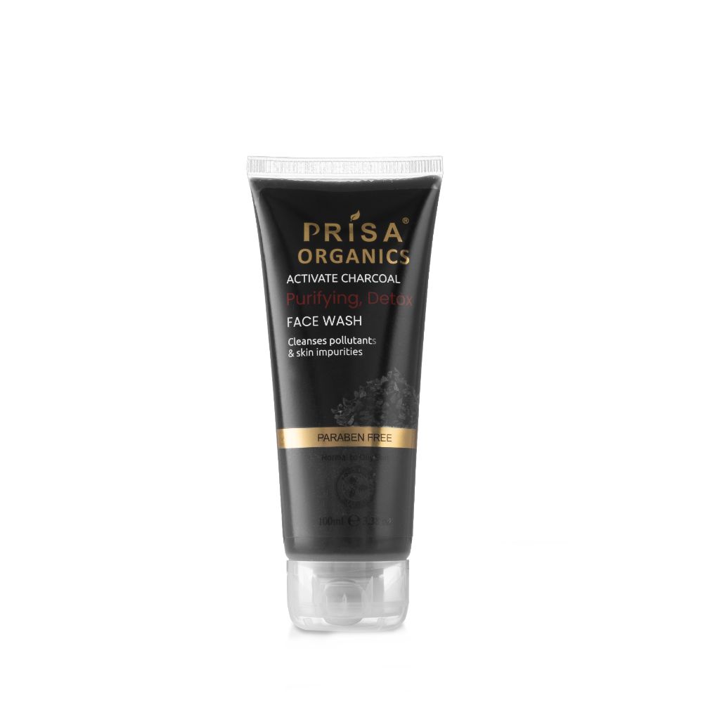 Prisa Organics Activate Charcoal Purifying Cleanse Face Wash 100ml