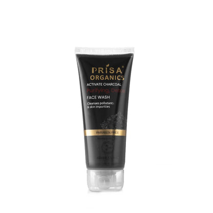 Prisa Organics Activate Charcoal Purifying Cleanse Face Wash 100ml