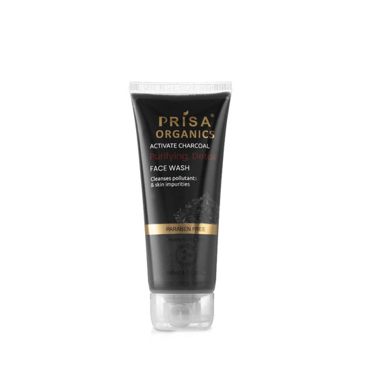 Buy Prisa Organics Activate Charcoal Purifying cleanse  Face Wash from DrMediCart, Ship from India to USA
