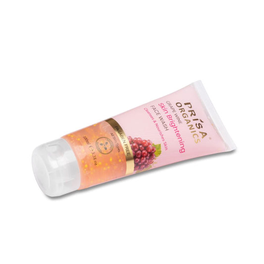 Buy Prisa Organics Grape Wine Skin Brightening Face Wash from DrMediCart, Ship from India to USA