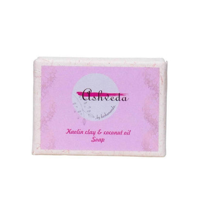 Keshananda Ashveda Kaolin Clay & Coconut Oil Soap