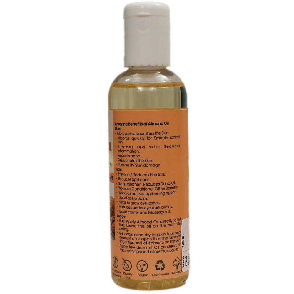Teja Organics Pure Almond Oil - Drmedicart