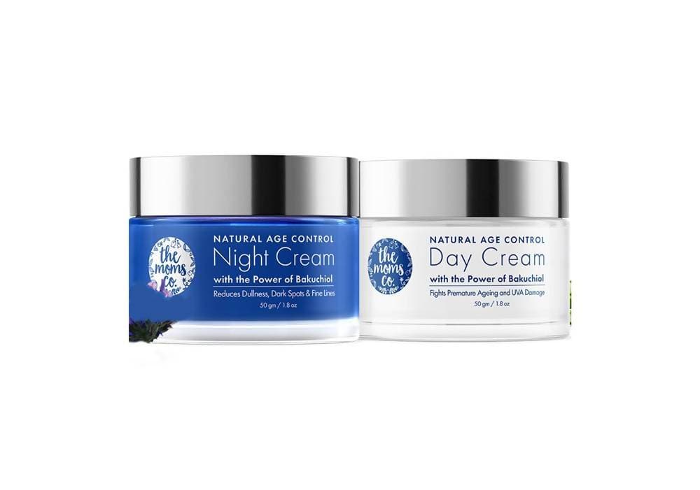 Buy The Moms Co Natural Age Control Day And Night Care Combo from DrMediCart, Ship from India to USA