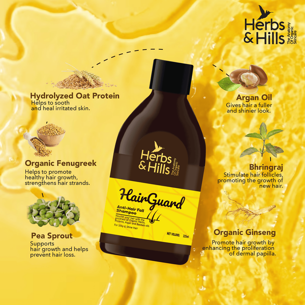 Herbs & Hills Hair Guard Anti Hair Fall Shampoo