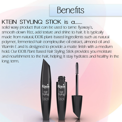 Ktein 100% Natural Plant Based Hair Styling stick