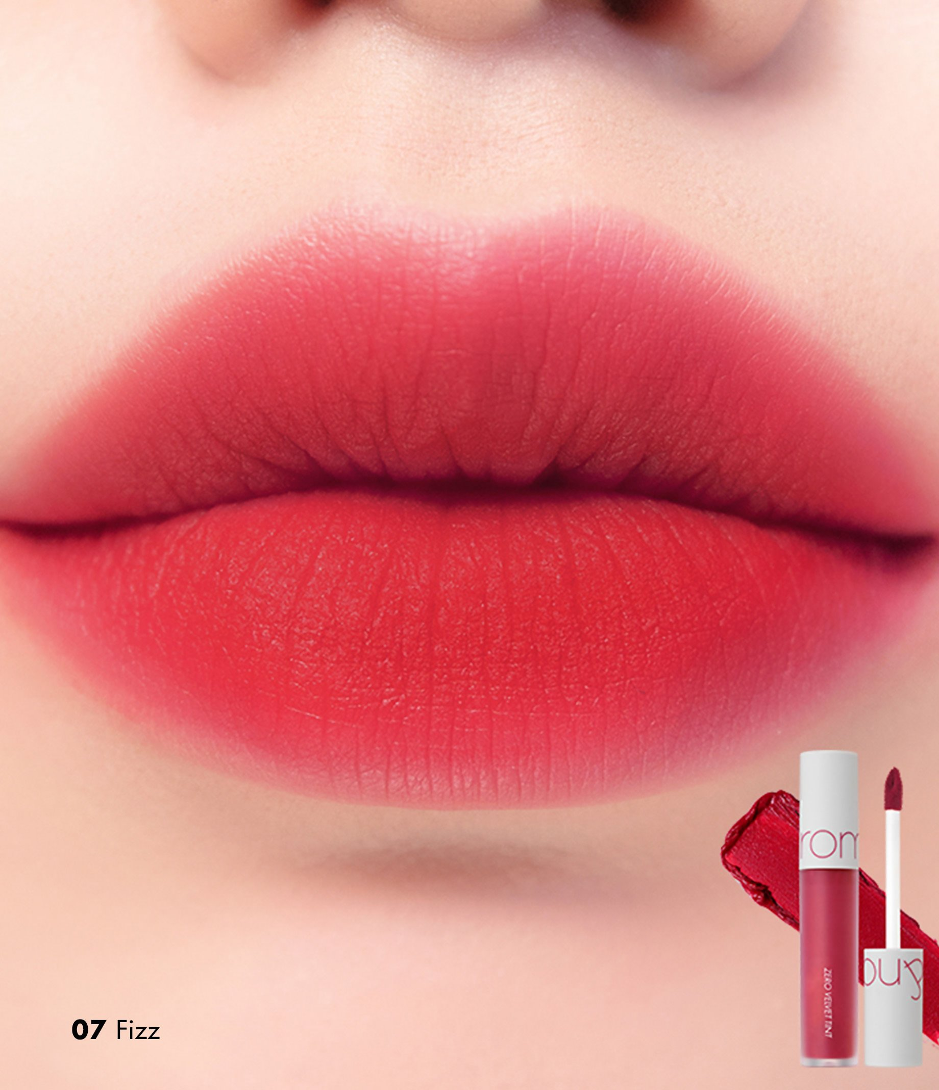 Rom&nd Zero Velvet Tint - 07 Fizz