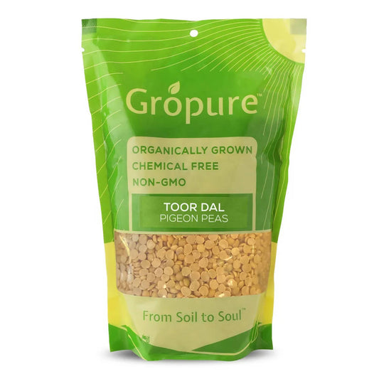 Gropure Organic Toor Dal/Arhar (Pigeon Peas)