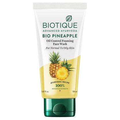 Biotique Bio Almond Body Wash And Bio Pineapple Face Wash