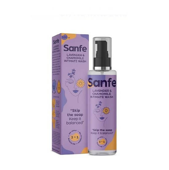 Sanfe Lavender & Chamomile 3 In 1 Intimate Wash