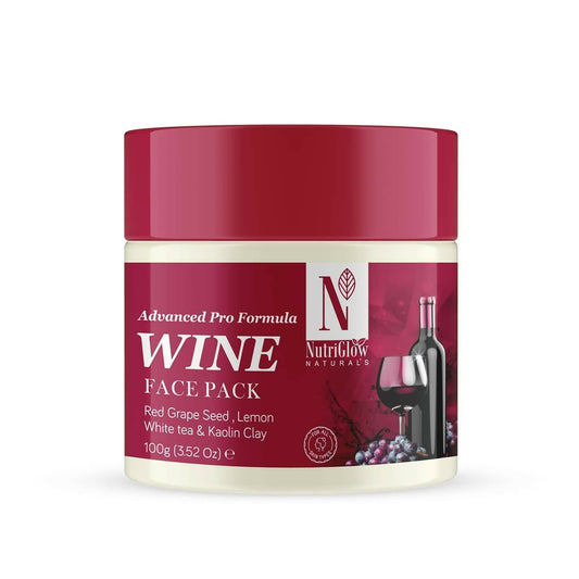 NutriGlow NATURAL'S Advanced Pro Formula Wine Face Pack