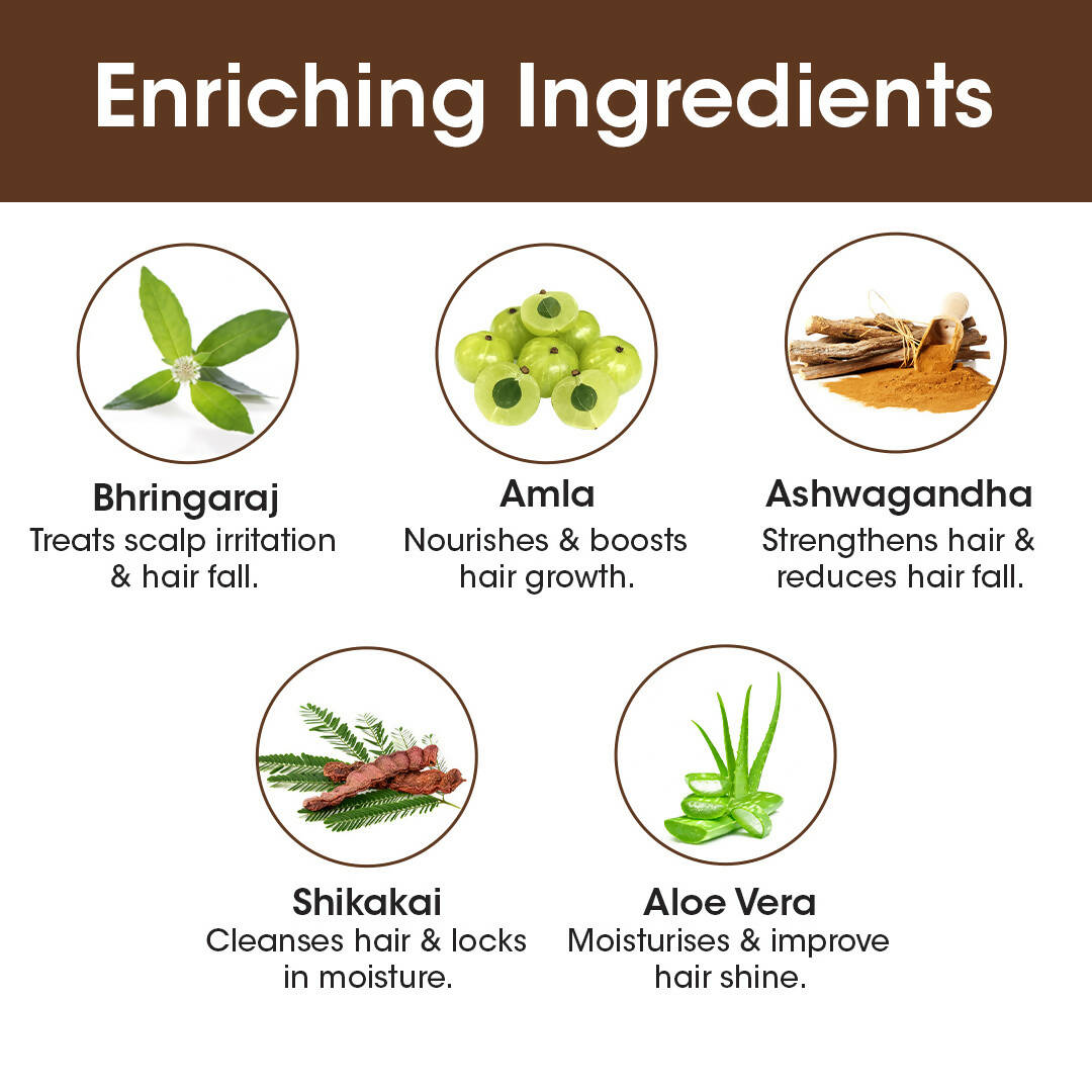 TAC - The Ayurveda Co. Bhringabali Hair Conditioner for Dry & Frizzy Hair with Amla & Bhringraj