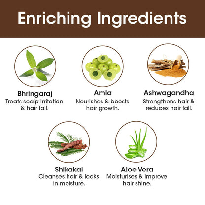 TAC - The Ayurveda Co. Bhringabali Hair Conditioner for Dry & Frizzy Hair with Amla & Bhringraj