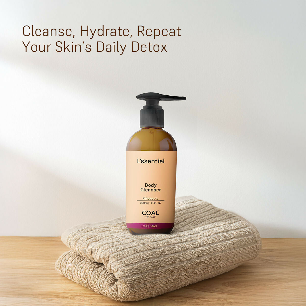 Coal Clean Beauty Pineapple Shower Gel