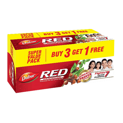 Buy Dabur Red Paste, (Buy 3 Get 1 Free) from DrMediCart, Ship from India to USA