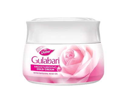 Dabur Gulabari Moisturizing Cold Cream - 100ml with Free Dabur Gulabari Rose Glow Lotion - 50ml - DrMediCart