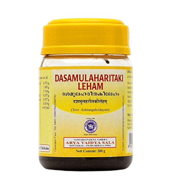 Buy Kottakkal Arya Vaidya Sala Dasamulaharitaki Leham  -  Ayurvedic Remedy for Edema & Hypertension from DrMediCart, Ship from India to USA