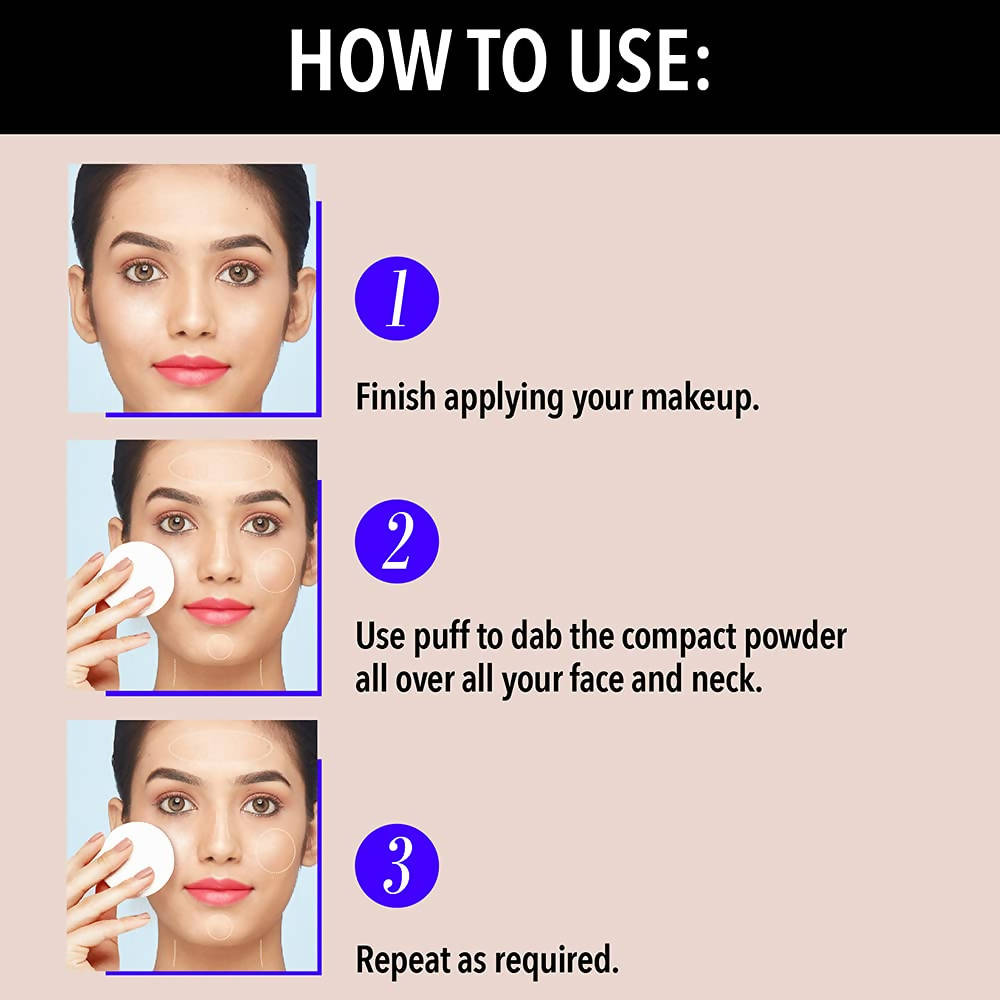 Blue Heaven Oil Control Compact Powder Matte Finish Chocolate How To Use